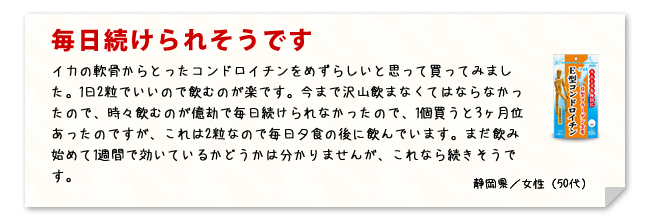 毎日つづけられそうです。